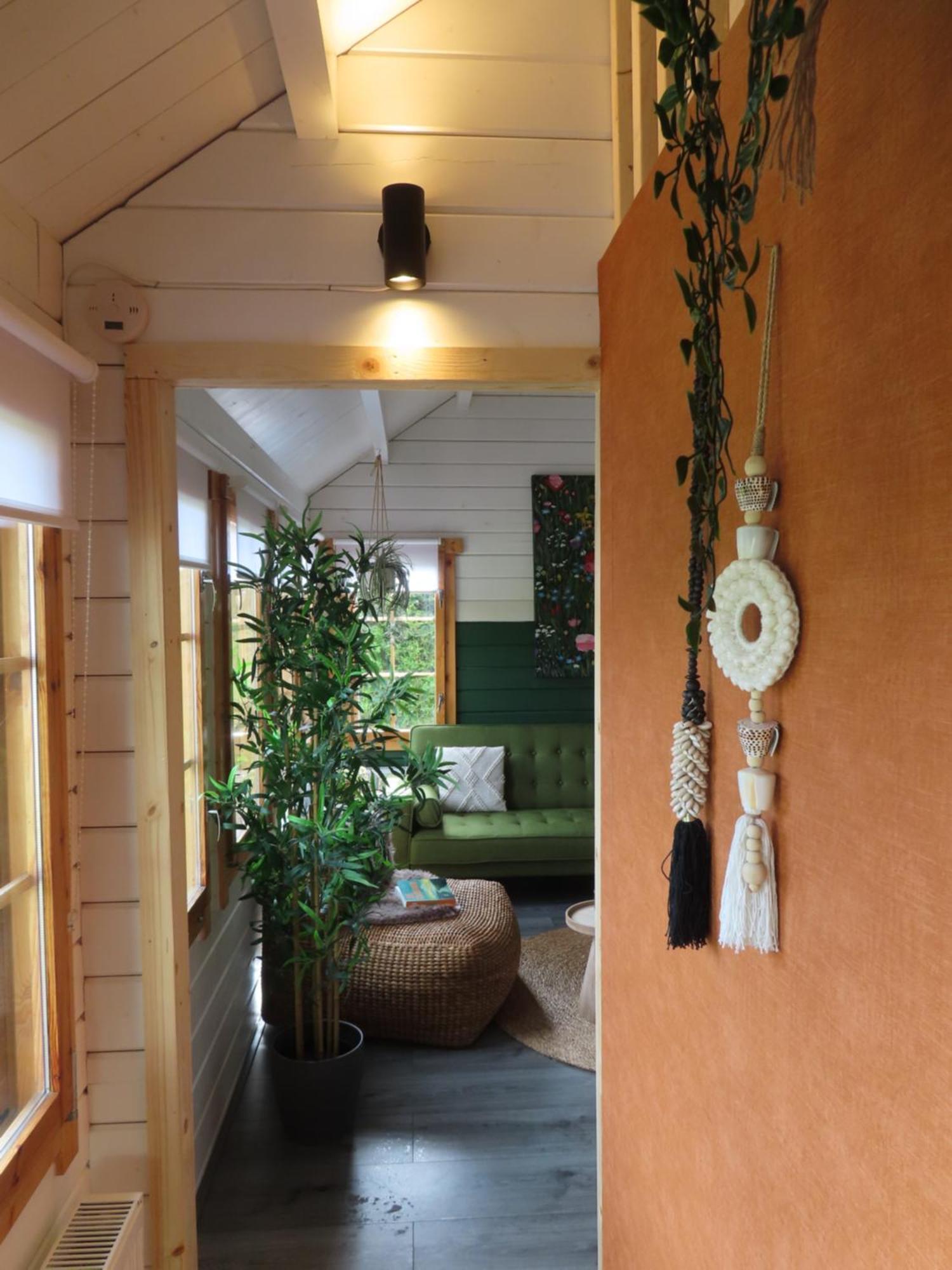 Vila Tiny Botanic House Tzummarum Exteriér fotografie