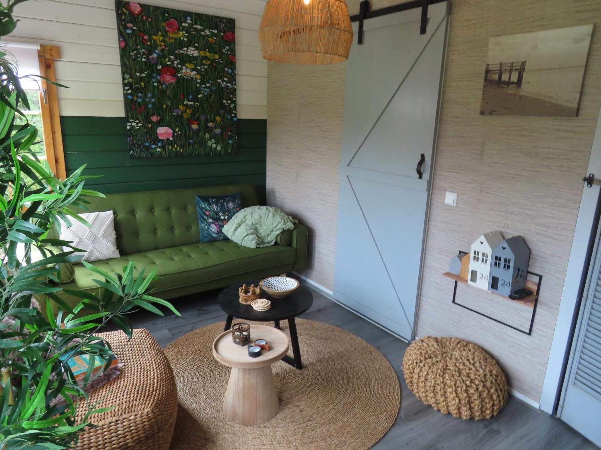 Vila Tiny Botanic House Tzummarum Exteriér fotografie